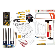 Werkzeugsatz f�r den Schlosser 70-teilig