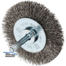 OSBORN Rundb�rste mit Schaft 70 x 11 x 6 mm rostfreier Stahldraht