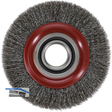 OSBORN Rundb�rste mit Bohrung 200 x 30 x 31,75 mm rostfreier Stahldraht gewellt