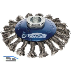 OSBORN Kegelb�rste mit Gewinde 100 x 13 x 22 mm Stahldraht gezopft