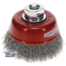OSBORN Fl�chenreinigungs Topfb�rste 80 x 25 mm Stahldraht M14