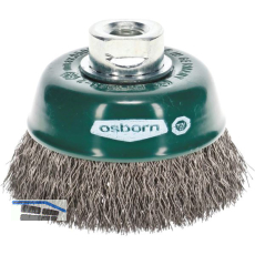 OSBORN Fl�chenreinigungs Topfb�rste 80 x 25 mm rostfreier Stahldraht M14