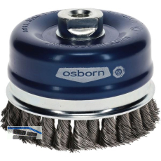OSBORN Topfb�rste 100 x 20 mm Stahldraht gezopft M14