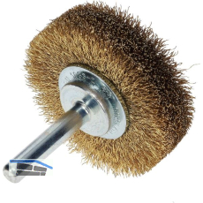 OSBORN Rundb�rste mit Schaft 50 x 17 x 6 mm Messing