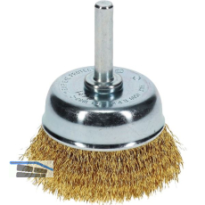 OSBORN Topfb�rste mit Schaft 50 x 17 x 6 mm Messing