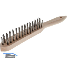 OSBORN Hand-Drahtb�rste 2-reihig Stahldraht