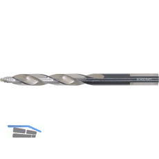 BOHRCRAFT Spiralbohrer Turbo Step HSS-G 3-Fl�chenschaft � 5,0 x 86 mm