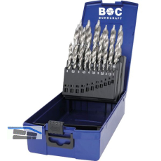 BOHRCRAFT Bohrer-Kassette Turbo Step KG13 DIN338 HSS-G � 1-13 mm 25-teilig