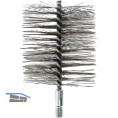 OSBORN Siederohrb�rste 100 mm Aufnahme 1/2" Stahldraht