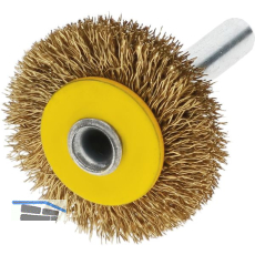OSBORN Rundb�rste mit Schaft 30 x 9 x 6 mm Messing