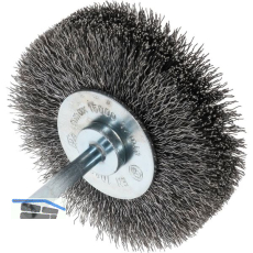 OSBORN Rundb�rste mit Schaft 80 x 19 x 6 mm Stahldraht