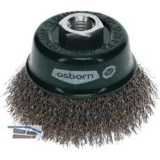 OSBORN Fl�chenreinigungs Topfb�rste 75 x 25 mm rostfreier Stahldraht M14