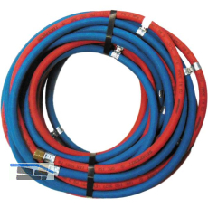 POLOGEN Schlauchgarnitur f�r Acetylen/Sauerstoff 20m