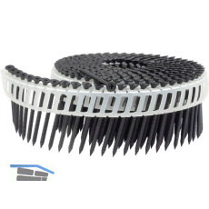 ALSAFIX Nagelschraube L�nge 50 mm FasCoat Kunststoffgebunden 16 Grad schwarz