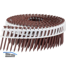 ALSAFIX Nagelschraube L�nge 50 mm FasCoat Kunststoffgebunden 16 Grad rot