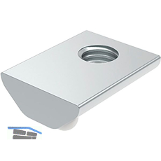 FATH Nutenstein Nut 8 mit Federkugel M6