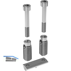 FATH Automatik-Doppelverbinder Breite 40 mm Nut 8