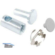 FATH Zentralverbinder mit Kerbe Nut 8