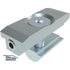 FATH Direktverbinder I Stahl verzinkt, Nut 8