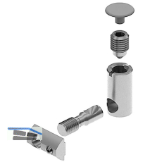 FATH Gehrungsverbinder 30� - 90� verzinkt Nut 8