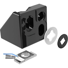 FATH Fl�chenhalteblock Uni 40 ZN schwarz Nut 8