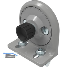 FATH Winkelfeststellung Aluminiumdruckguss Nut 8 - Set