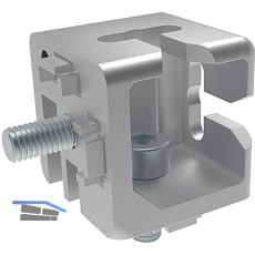 FATH Klemmprofilverbinder 40 Zinkdruckguss