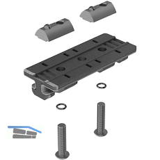 FATH Profilgleiter 40 x 80 mit Loslager Nut 8