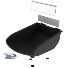 FATH Greifschale 105 x 130 x 50 mm schwarz Nut 8