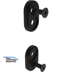 FATH Befestigungssatz f�r Handgriff AL 200 schwarz