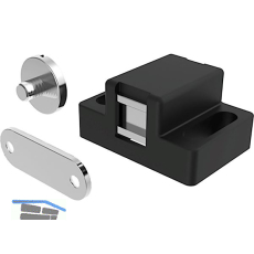 FATH Magnetverschluss 30 f�r Nutprofil schwarz