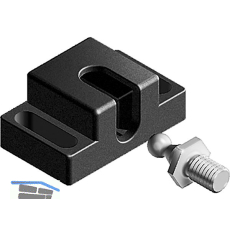 FATH Kugelschn�pper 30 f�r Nutprofil schwarz