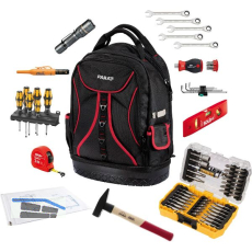Werkzeugrucksack Basis-Set 63-teilig