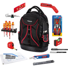 Werkzeugrucksack Elektro-Set 21-teilig
