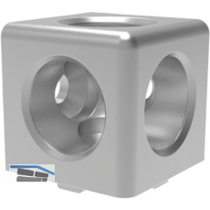 FATH W�rfelverbinder 40 Zinkdruckguss, Nut 8