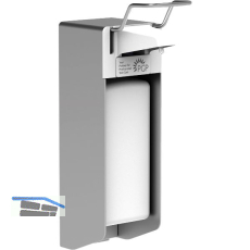 Metall-Seifenspender Euromat 1000 N f�r 1 Liter Hartflaschen