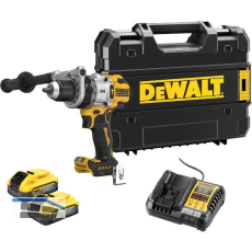 DEWALT Akku-Set Zimmerei 18 V DCD1007 / DCBP518H2 / DCB1104-QW