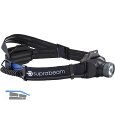 SUPRABEAM Stirnlampe V3air LED 340 Lumen IPX4 inklusive Batterien 3 x AAA