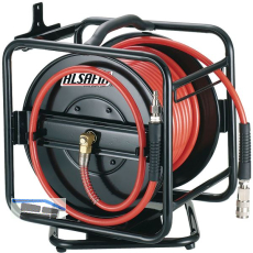 ALSAFIX Druckluft Schlauchtrommel EA 360� drehbar 25 m Schlauch 10 x 15 mm