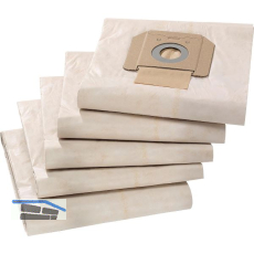 K�RCHER Papierfiltert�ten f�r Nass- und Trockensauger NT 48/1 Inhalt 5 St�ck