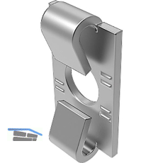 FATH Schraubenverbinder mit Linsenkopfschraube Nut 5