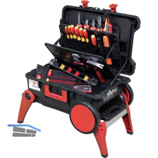 WIHA Werkzeugkoffer Elektro-Set XXL 4 Trolley 80-teilig