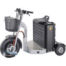 FATH eTRIKE Plattform Scooter PLS 135 1350 x 800 x 1035 mm inkl. Werkzeugkiste