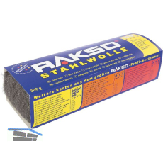 Stahlwolle Spezial Ausf�hrung Mittel St�rke 1 Gewicht 200 g