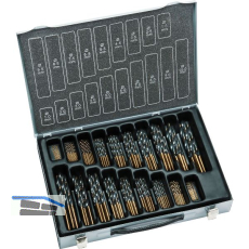 ALPEN Bohrer-Kassette Sprint Master DIN338RN HSS � 1-10 mm 170-teilig