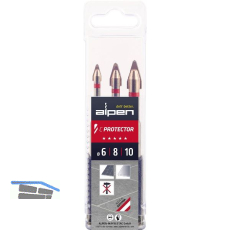 ALPEN Bohrer-Set C Protector 3-teilig