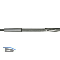 MAYKESTAG Maschinenreibahle HSS-E DIN208B Form B 8 Grad Linksdrall MK � 18.0 mm