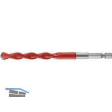 ALPEN HM-Universalbohrer Profi-Multicut 1/4"-Sechskantschaft Bohrer � 8 mm