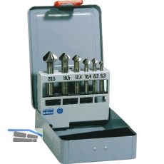 MAYKESTAG Kegelsenker-Satz DIN335C HSS Z=3 90 Grad 6,3-20,5 mm 6-teilig