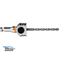 MANDREX MXqs Aufnahmedorn 11 mm inkl. HM-Schlagbohrer L=125 mm